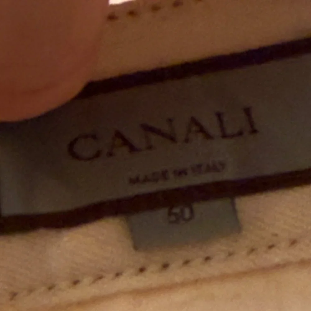 Canali Men's Pants Size 50 | Light Beige - Picture 9 of 11
